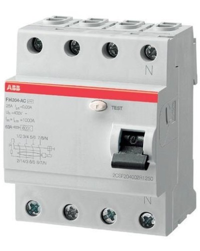 FH204 AC-40/0,03 (2CSF204004R1400). Выключатель дифференциального тока (УЗО). ABB в Нижневартовске