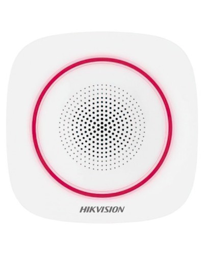 DS-PS1-II-WE(RU) Red Indicator. Оповещатель свето-звуковой радиоканальный. AX PRO Hikvision в Нижневартовске