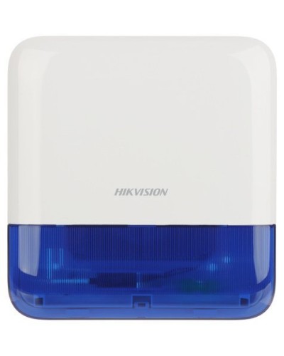 DS-PS1-E-WE Blue Indicator. Оповещатель свето-звуковой радиоканальный уличный. AX PRO Hikvision в Нижневартовске