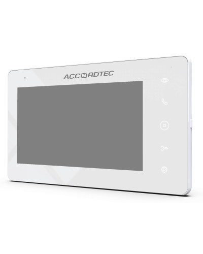 AT-VD720W WH. Монитор домофона цветной с функцией «свободные руки». AccordTec в Нижневартовске