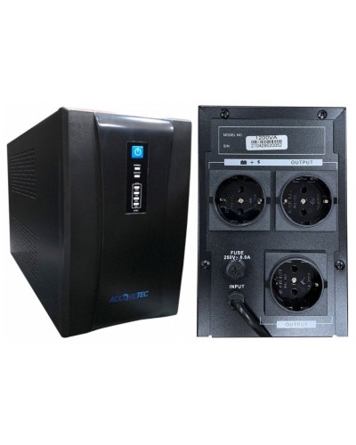 UPS-220/1200VA. Источник бесперебойного питания. AccordTec в Нижневартовске