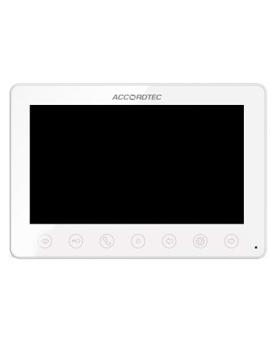 AT-VD751C/M K EXEL WH. Монитор домофона цветной с функцией «свободные руки». AccordTec в Нижневартовске