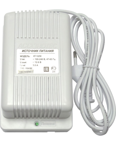 AT-12/50 (белый). Блок питания стабилизированный. AccordTec в Нижневартовске