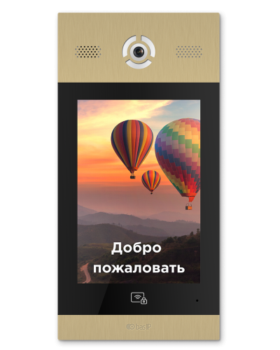 AA-14FB GOLD. Вызывная панель подъездного IP-домофона. BAS-IP в Нижневартовске