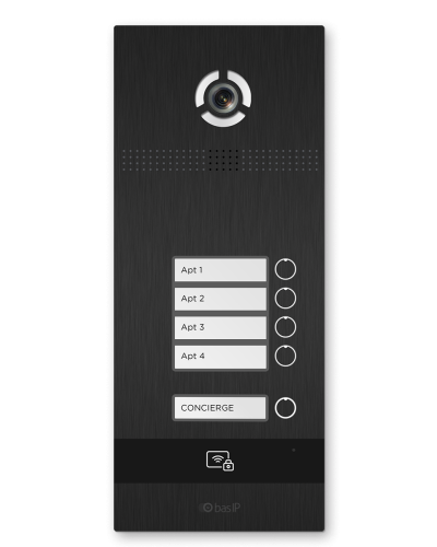 BI-04FB BLACK. Вызывная панель IP-домофона. BAS-IP в Нижневартовске