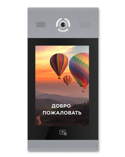 AA-14FB SILVER. Вызывная панель подъездного IP-домофона. BAS-IP в Нижневартовске