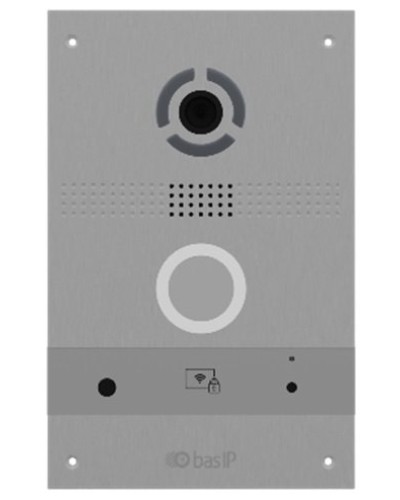 AV-08FB SILVER. Вызывная панель IP-домофона. BAS-IP в Нижневартовске