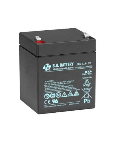 B.B. Battery HR 5.8-12. Аккумулятор герметичный свинцово-кислотный. B.B. Battery в Нижневартовске