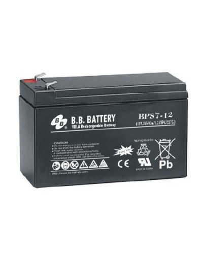 B.B. Battery BPS 7-12. Аккумулятор герметичный свинцово-кислотный. B.B. Battery в Нижневартовске