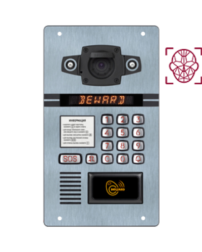 DKS15135 (2Мп, 2.1мм). Вызывная панель подъездного IP-домофона. Beward в Нижневартовске