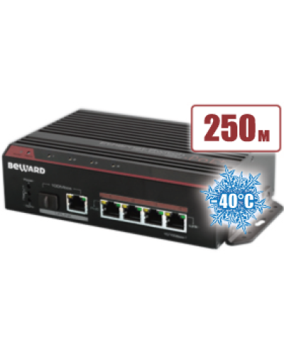 STP-411HP. Коммутатор 4-портовый. Beward в Нижневартовске