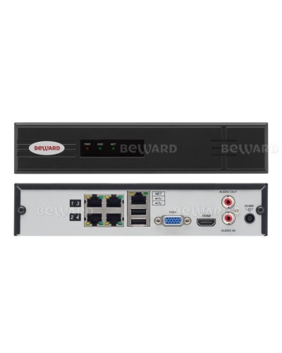 BK0104H2-P4. IP-видеорегистратор 4-канальный. Beward в Нижневартовске