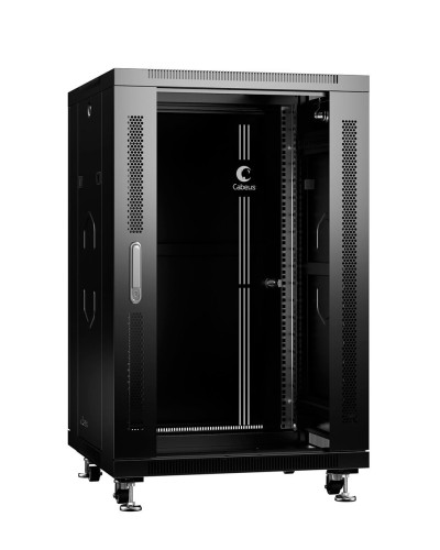SH-05C-18U60/100-BK (8539c). Шкаф телекоммуникационный 19 напольный 18U. CABEUS в Нижневартовске