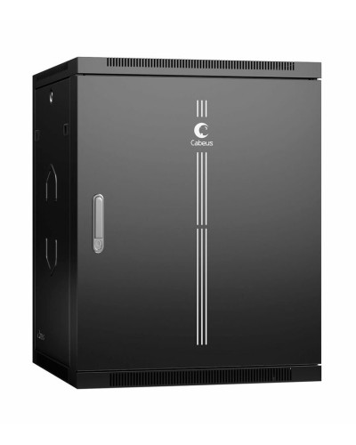 SH-05F-15U60/60m-R-BK (10746c). Шкаф телекоммуникационный 19 настенный 15U. CABEUS в Нижневартовске