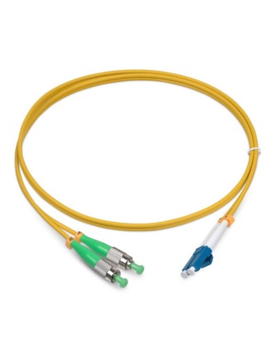 FOP(d)-9-FC/APC-LC/UPC-1,5m (8082c). Патч-корд оптический. CABEUS в Нижневартовске