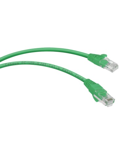PC-UTP-RJ45-Cat.6-0.3m-GN (8682c), зелёный. Патч-корд медный. CABEUS в Нижневартовске