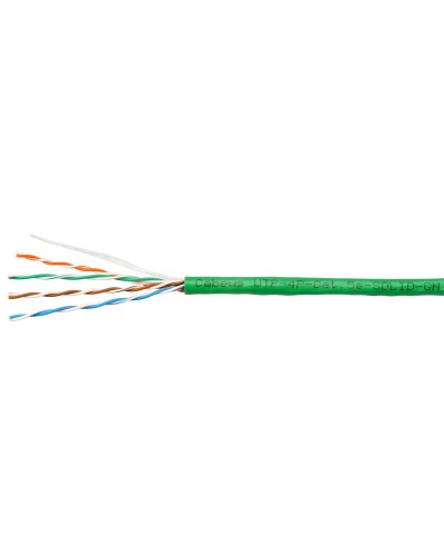 UTP-4P-Cat.5e-SOLID-LSLTx-GN (10990c). Кабель «витая пара» (LAN) для структурированных систем связи. CABEUS в Нижневартовске
