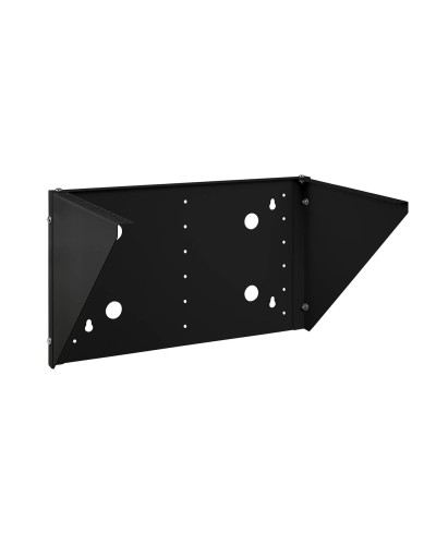 NC-6U-V-BK (12027c). Кронштейн настенный вертикальный 19 6U, цвет черный. CABEUS в Нижневартовске