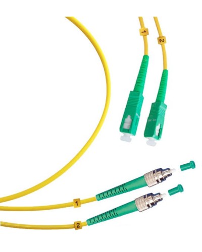 FOP(d)-9-FC/APC-SC/APC-1,5m (8242c). Патч-корд оптический. CABEUS в Нижневартовске