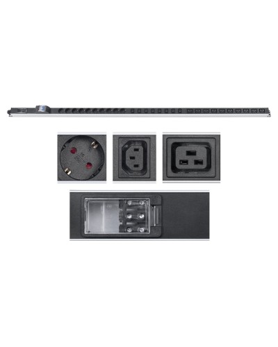 PDU-32-10S-10C19-8C13-B-T (9547c). Блок розеток. CABEUS в Нижневартовске