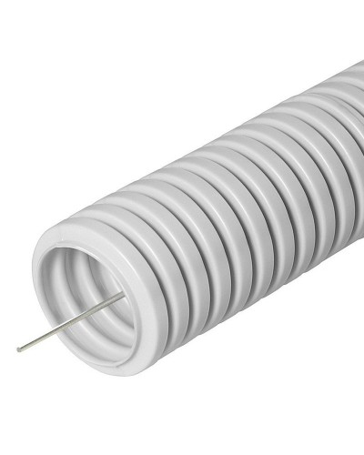 FCPL-20-PVC-100-1-GY (11228c): Труба гофрированная гибкая, лёгкая с протяжкой в Нижневартовске