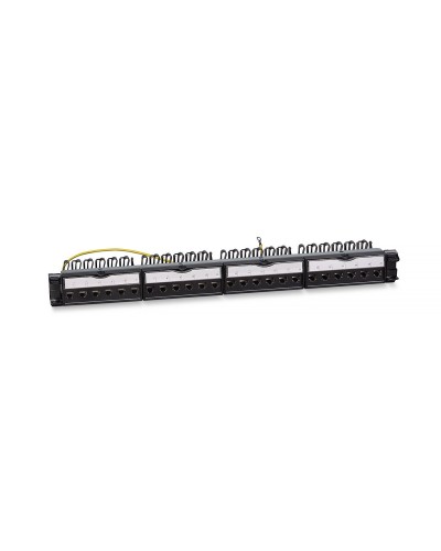 PL-24-KJ-RJ45-Cat.6-SH-180T (11833c): Патч-панель 19" (1U), 24 порта RJ-45, категория 6, полностью экранированная в Нижневартовске