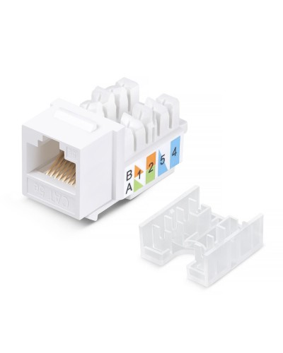KJ-RJ45-Cat.5e-90-SW (10100c): Вставка Keystone Jack RJ-46 в Нижневартовске