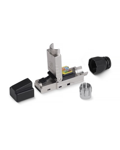 8P8C-SH-C6-TWP-F (11074c). Разъем RJ-45. CABEUS в Нижневартовске