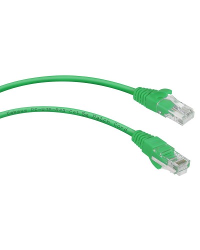 PC-UTP-RJ45-Cat.5e-0.15m-GN (8988c), зелёный. Патч-корд медный. CABEUS в Нижневартовске