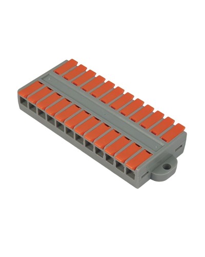MX662-12R (11420c). Клемма соединительная универсальная проходная 12 полюсов. CABEUS в Нижневартовске