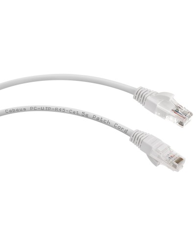 PC-UTP-RJ45-Cat.6-5m-LSZH (8881c), серый. Патч-корд медный. CABEUS в Нижневартовске