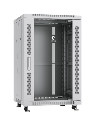 SH-05C-18U60/60 (7043c). Шкаф телекоммуникационный 19 напольный 18U. CABEUS в Нижневартовске