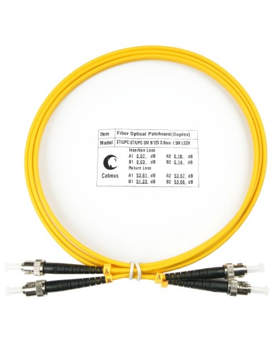 FOP(d)-9-ST-ST-3m (7554c). Патч-корд оптический. CABEUS в Нижневартовске