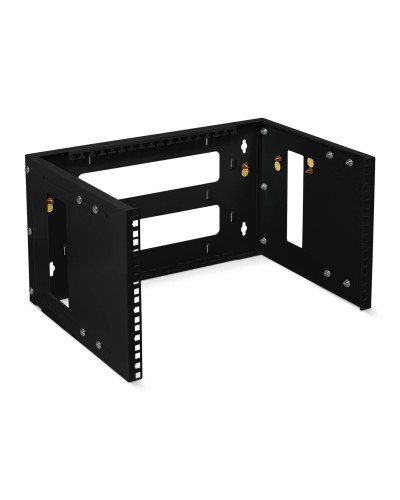 NC-6U-BK (11380c). Кронштейн настенный 19 6U, цвет черный. CABEUS в Нижневартовске