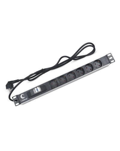 PDU-6P-B-2EU (7292c). Блок розеток 19. CABEUS в Нижневартовске