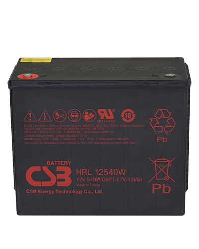 CSB HRL 12540W FR. Аккумулятор герметичный свинцово-кислотный. CSB в Нижневартовске