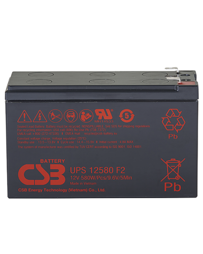 CSB UPS 12580. Аккумулятор герметичный свинцово-кислотный. CSB в Нижневартовске