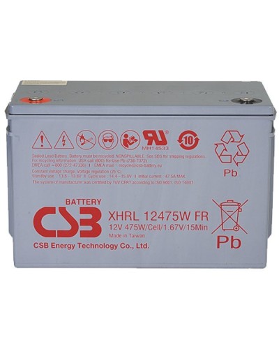 CSB XHRL 12475W FR. Аккумулятор герметичный свинцово-кислотный. CSB в Нижневартовске