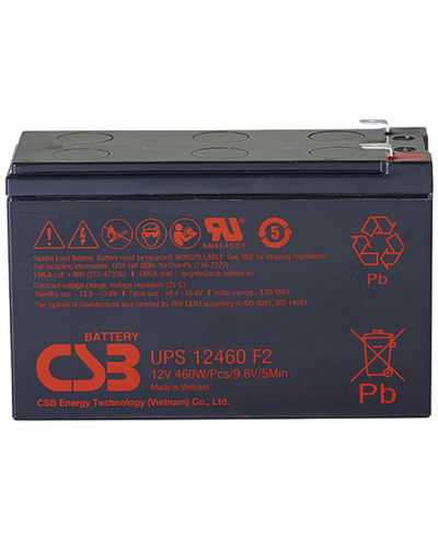 CSB UPS 12460. Аккумулятор герметичный свинцово-кислотный. CSB в Нижневартовске