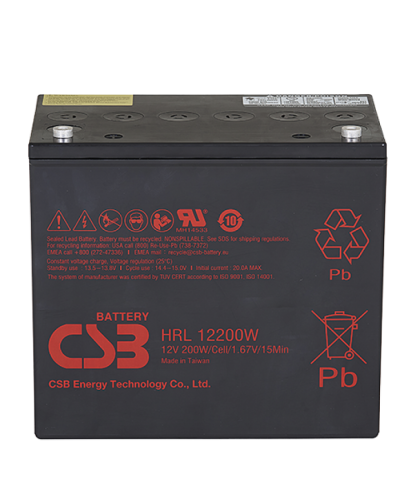 CSB HRL 12200W FR. Аккумулятор герметичный свинцово-кислотный. CSB в Нижневартовске