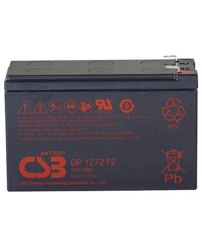 CSB GP 1272(28W) F2. Аккумулятор герметичный свинцово-кислотный. CSB в Нижневартовске