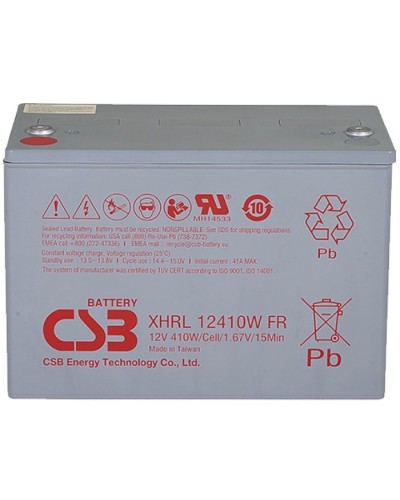 CSB XHRL 12410W FR. Аккумулятор герметичный свинцово-кислотный. CSB в Нижневартовске