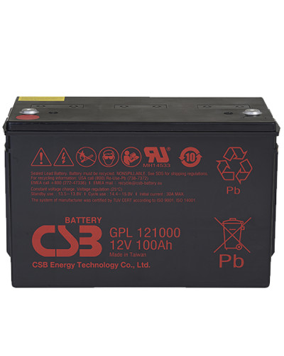 CSB GPL 121000. Аккумулятор герметичный свинцово-кислотный. CSB в Нижневартовске