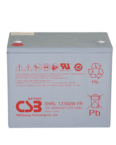 CSB XHRL 12360W FR. Аккумулятор герметичный свинцово-кислотный. CSB в Нижневартовске