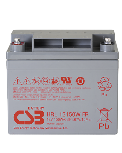 CSB HRL 12150W FR. Аккумулятор герметичный свинцово-кислотный. CSB в Нижневартовске