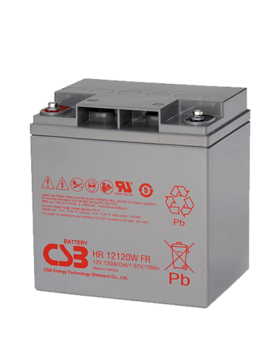 CSB HR 12120W FR. Аккумулятор герметичный свинцово-кислотный. CSB в Нижневартовске