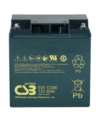 CSB EVX 12300. Аккумулятор герметичный свинцово-кислотный. CSB в Нижневартовске