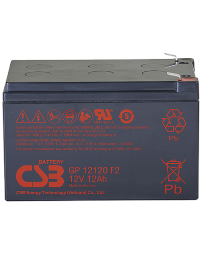 CSB GP 12120. Аккумулятор герметичный свинцово-кислотный. CSB в Нижневартовске