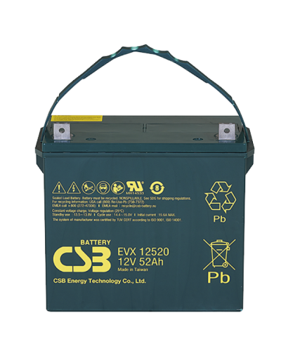 CSB EVX 12520. Аккумулятор герметичный свинцово-кислотный. CSB в Нижневартовске