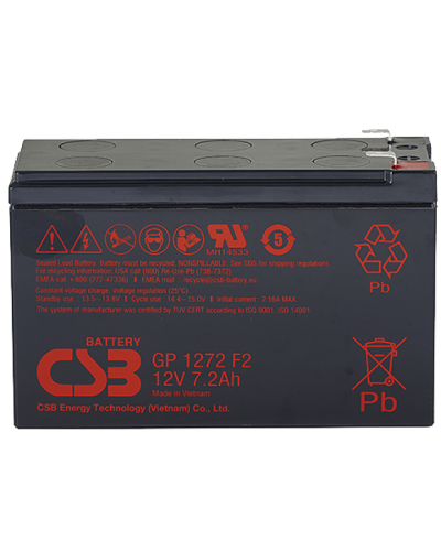 CSB GP 1272 F2. Аккумулятор герметичный свинцово-кислотный. CSB в Нижневартовске